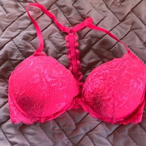 36DD hot pink racer back bra from PINK store